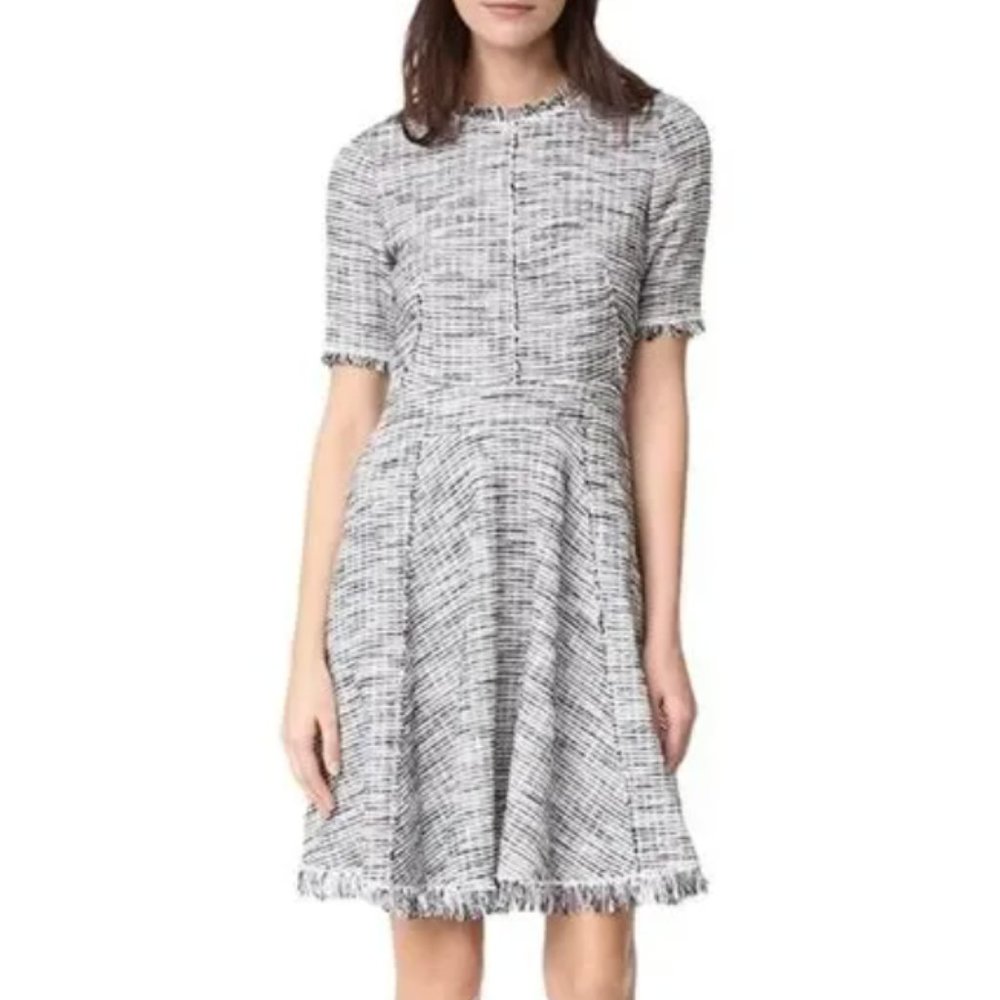 Rebecca Taylor Boucle Tweed Dress